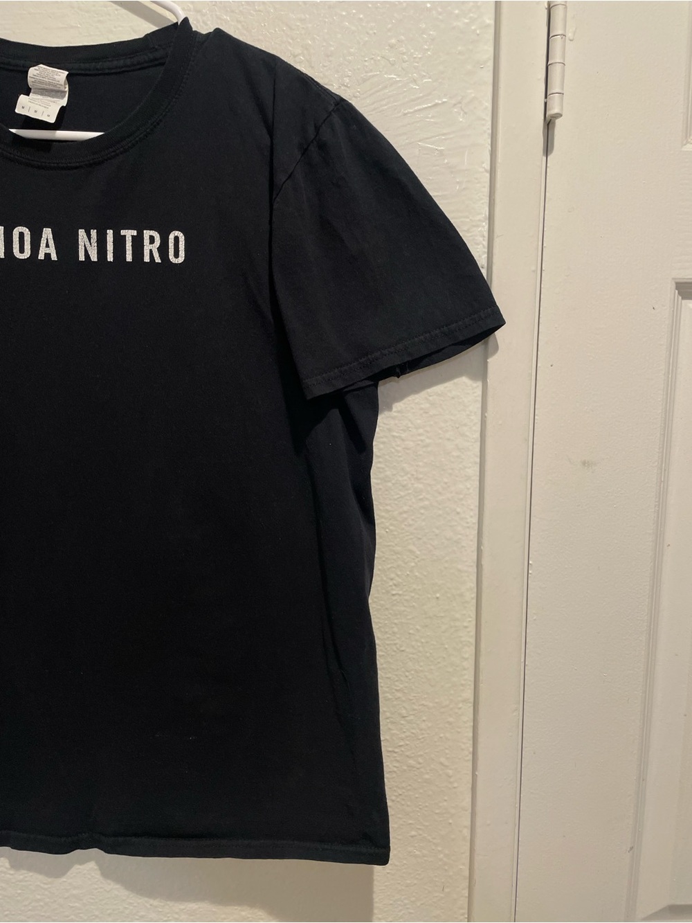 āļø Starbucks Whoa Nitro Cold Brew Tee Graphic Shirt Medium M ⢠Black Merch Cute - Picture 3 of 8
